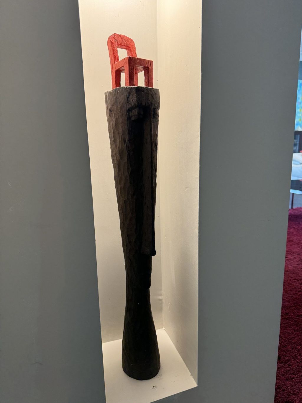 From 1998 Series of works, hand carved from hardwood