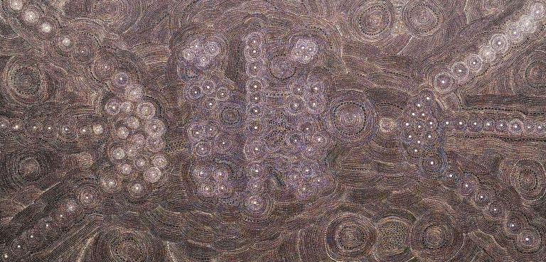 Eva Napaltjarri Nelson Budgerigar Dreaming