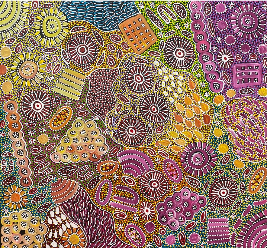 Janet Golder Kngwarreye My Country