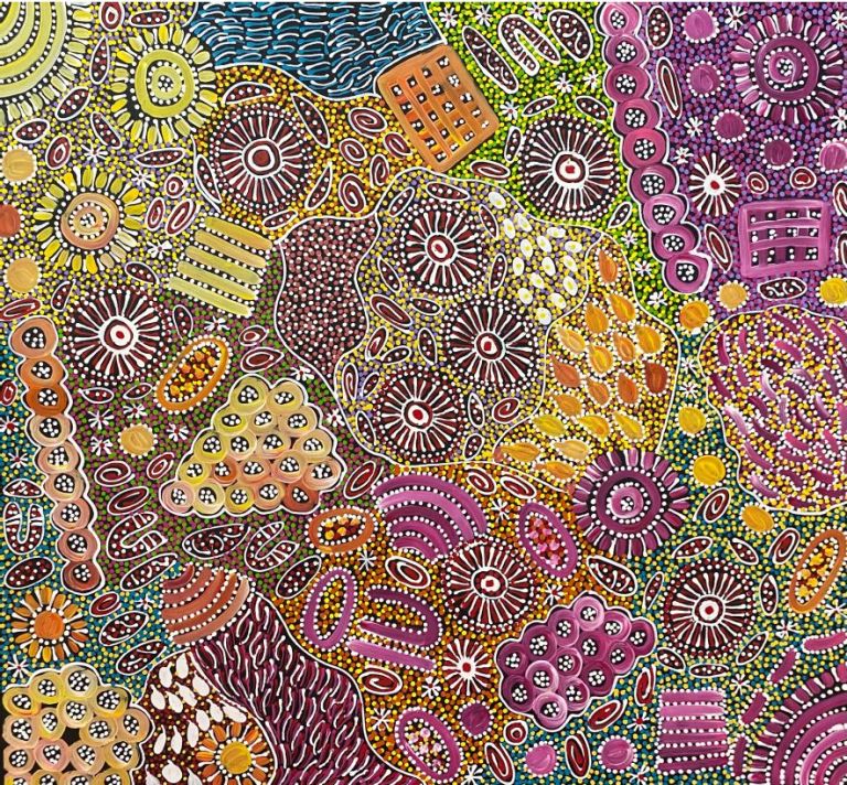 Janet Golder Kngwarreye My Country