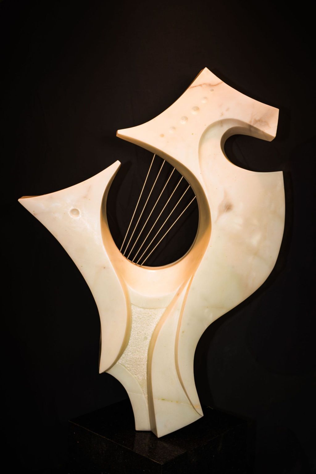 Graham Radcliffe Sculpture-Hathor's Harp 2