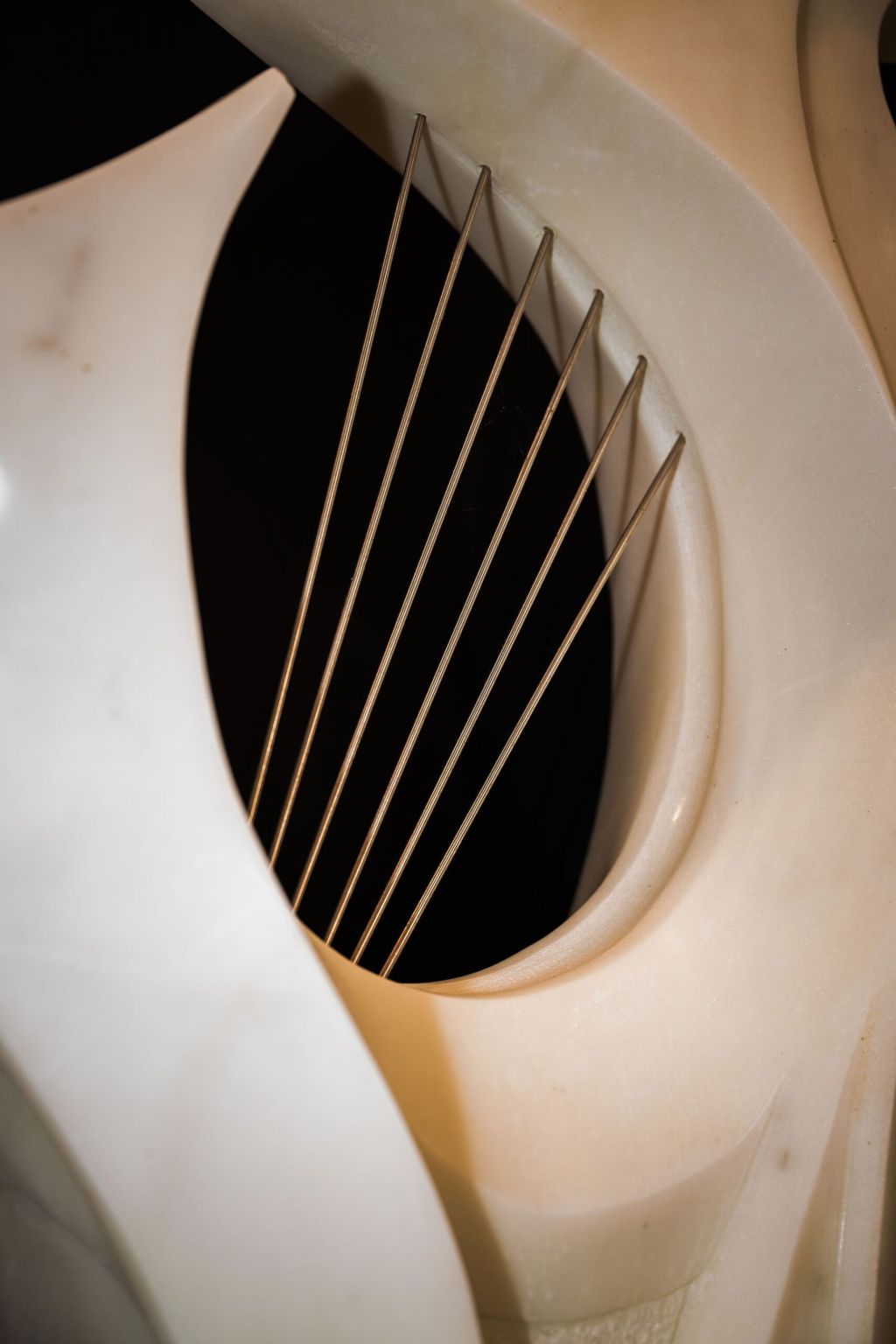 Graham Radcliffe Sculpture-Hathor's Harp detail